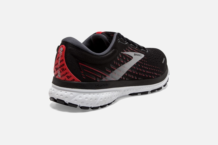 Brooks Ghost 13 Road Running Shoes - Mens - Black/Grey - JO7529463